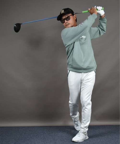 COMON GOLF(コモンゴルフ)の「エアーポンチ 軽量ストレッチ ゴルフプルオーバーパーカー(パーカー・メンズ・ピンク/グリーン/ベージュ・XXXL/M/XXL/XL/L)」の18枚目の写真
