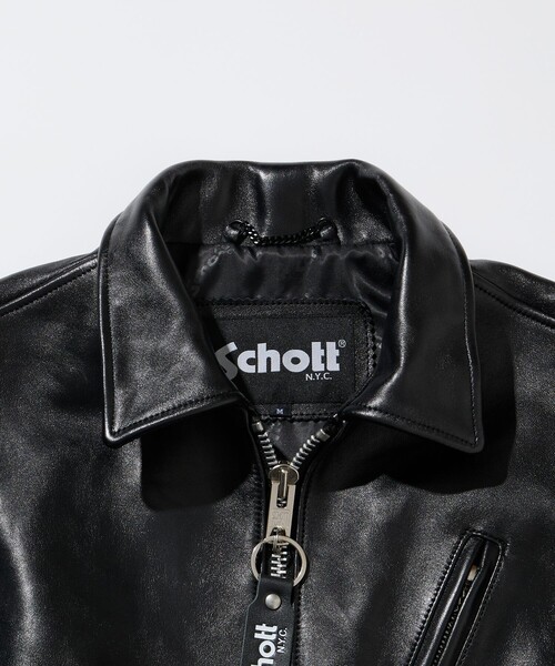 Schott/ショット Exclusive TRUKER JKT/別注 シープレザー トラッカー