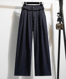 ワイド デニムパンツ