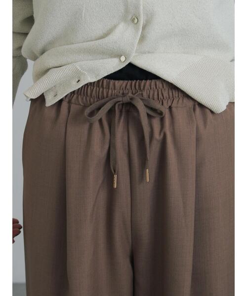 Te chichi(テチチ)の「イージーワイドパンツ(その他パンツ・レディース・ブラック/ベージュ・F)」の11枚目の写真
