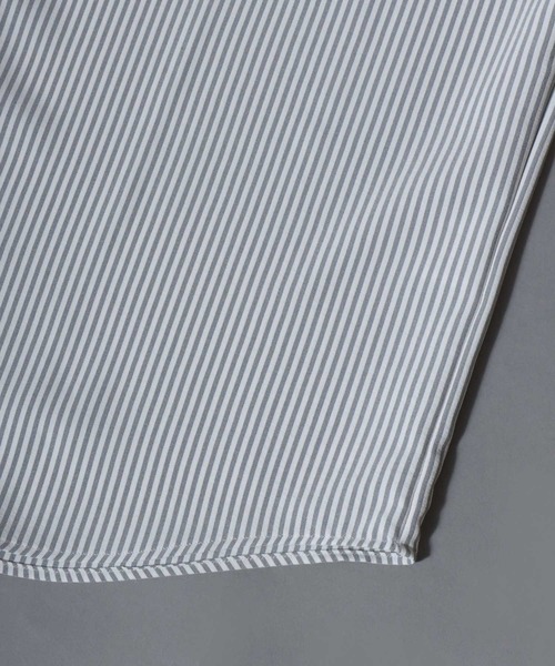 ANPAS(アンパス)の「MADE IN JAPAN Reflax(R)Long-Sleeve Stripe Shirt /日本製 リフラクス 長袖 ストライプシャツ メンズ トップス 国産<S-Lサイズ>(シャツ/ブラウス・メンズ・ベージュ/ブルー/グリーン/ブラック・M/S/L)」の22枚目の写真