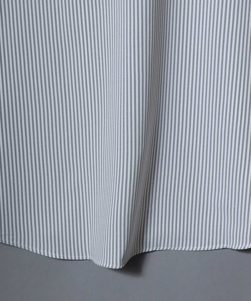 ANPAS(アンパス)の「MADE IN JAPAN Reflax(R)Long-Sleeve Stripe Shirt /日本製 リフラクス 長袖 ストライプシャツ メンズ トップス 国産<S-Lサイズ>(シャツ/ブラウス・メンズ・ベージュ/ブルー/グリーン/ブラック・M/S/L)」の21枚目の写真
