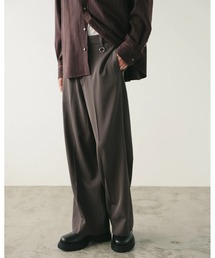 SimplyComplicated（シンプリーコンプリケイテッド）の「EVERYDAY VIRGIN WOOL TROUSERS（スラックス）」