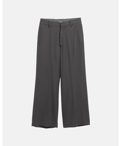 SimplyComplicated(シンプリーコンプリケイテッド)の「EVERYDAY VIRGIN WOOL TROUSERS(スラックス・メンズ・チャコールグレー/ライトブラウン・1/2)」の7枚目の写真