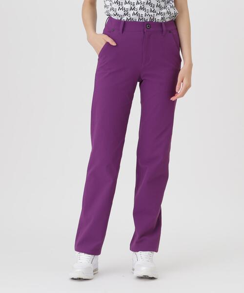 MASTER BUNNY EDITION（マスターバニーエディション）の「ナイロンドビーストレッチ5ポケットパンツ (WOMENS)（その他パンツ・レディース・ブラック/ホワイト/パープル・MEDIUM/LARGE/SMALL）」の3枚目の写真