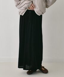 TOGA PULLA/トーガプルラ】Memory taffeta mini skirt/メモリータフタ
