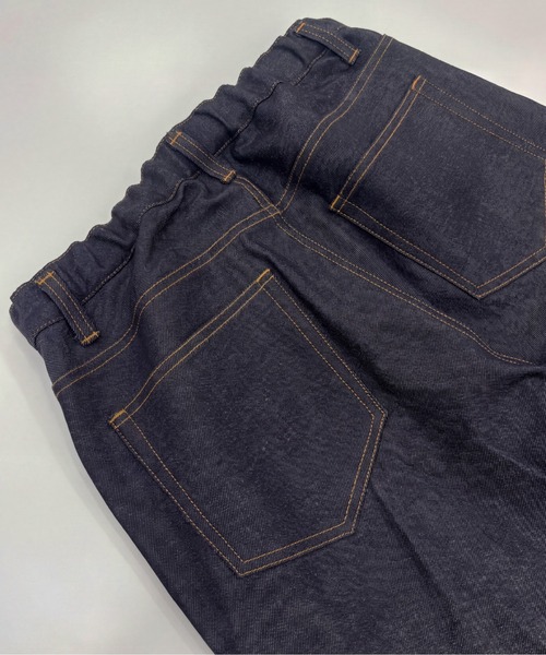 UNITED TOKYO(ユナイテッドトウキョウ)の「【新作】SUPIMA DENIM ワイドストレートパンツ(デニムパンツ・メンズ・インディゴブルー/ブラック・1/2)」の12枚目の写真