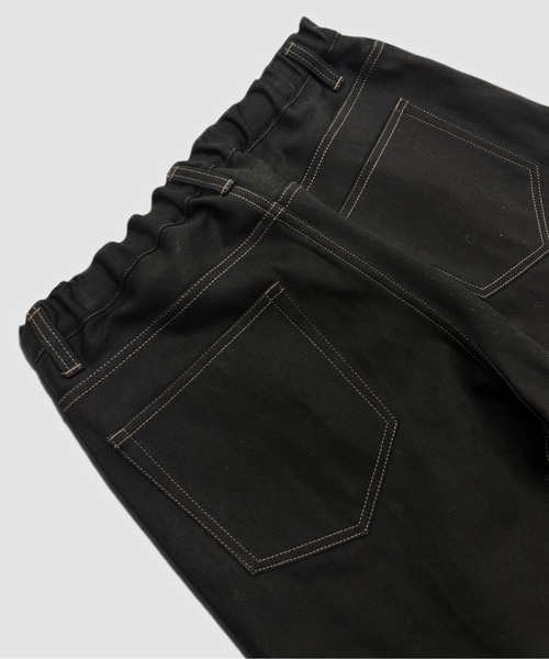 UNITED TOKYO(ユナイテッドトウキョウ)の「【新作】SUPIMA DENIM ワイドストレートパンツ(デニムパンツ・メンズ・インディゴブルー/ブラック・1/2)」の20枚目の写真