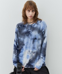 AFF AIVER ムラ染めニットL/S TEE