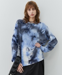 AFF AIVER（エイエフエフアイバー）の「AFF AIVER　ムラ染めニットL/S TEE（Tシャツ/カットソー）」