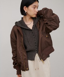LARUTA（ラルータ）の「【LARUTA】タフタ×メッシュリバーシブルMA-1（MA-1）」