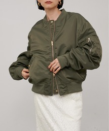 LARUTA（ラルータ）の「【LARUTA】タフタ×メッシュリバーシブルMA-1（MA-1）」