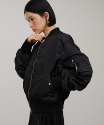 LARUTA（ラルータ）の「【LARUTA】タフタ×メッシュリバーシブルMA-1（MA-1）」