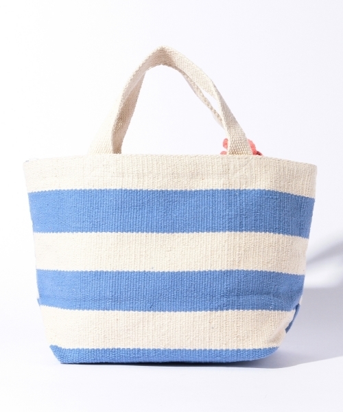 Ray BEAMS（レイビームス）の「Lilas Campbell / レクタングル タッセルトート（トートバッグ・レディース・ブラック/ブルー・ONE SIZE）」の17枚目の写真