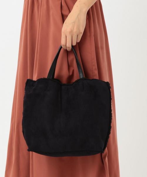 Another Edition（アナザーエディション）の「【WEB店舗限定】2Wayコンビトートバッグ/aeBC 2Way CMB TOTE◆（トートバッグ・レディース・ブラック/ベージュ/グレー・ﾌﾘ-）」の2枚目の写真