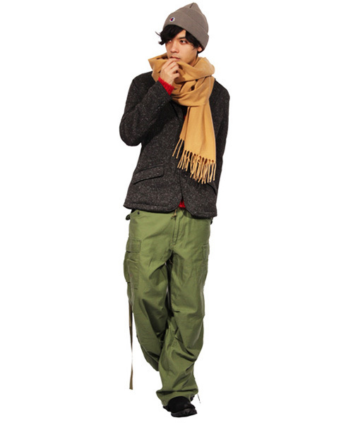 ８(eight)（エイト）の「シンプルなロングマフラー ストール（ストール/ショール・メンズ・ブラック/ワイン/オリーブ/グレー/ブルー/ネイビー/ベージュ/ホワイト/ライトグレー/レッド/カーキ・FREE）」の17枚目の写真