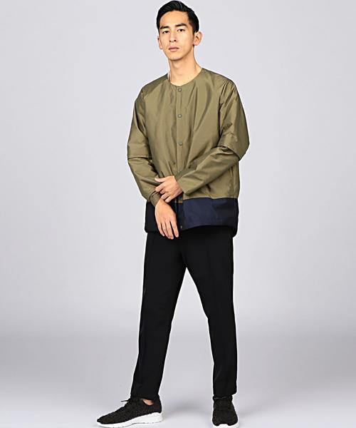 EN ROUTE（アンルート）の「ENR コンビキルト2WAYブルゾン◆（その他アウター・メンズ・ブラック/ベージュ・1/2/3）」の14枚目の写真