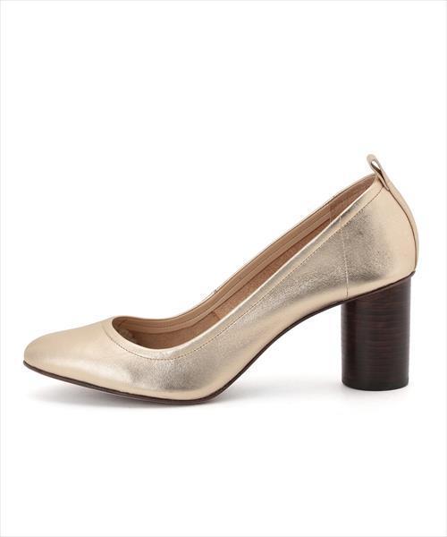 pyramidis(ピラミッド)の「【PYRAMIDIS】 レザーパンプス(パンプス・レディース・ゴールド・36/38/39/37)」の2枚目の写真