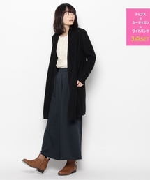 ◆トップス×カーディガン×ワイドパンツ よくばり3点セット