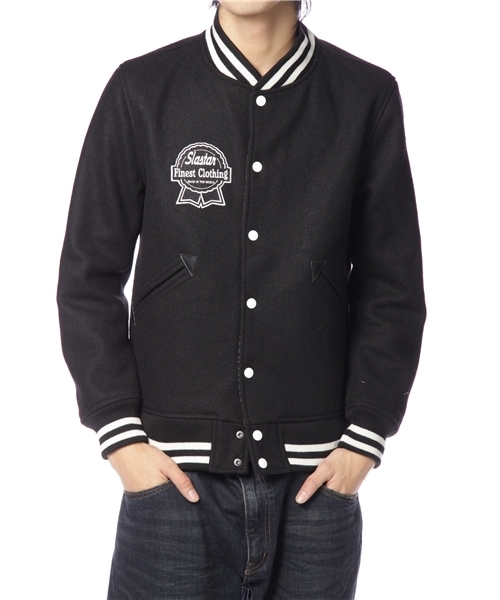時しらず（トキシラズ）の「SLASTAR STADIUM JUMPER（スタジャン