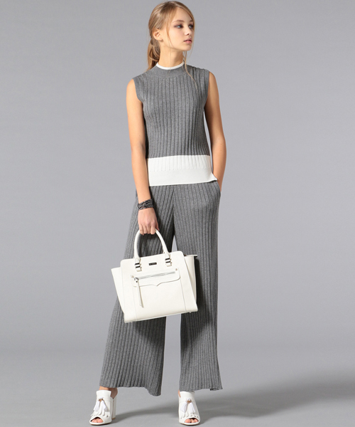 LOVELESS（ラブレス）の「【LOVELESS】WOMENS ワイドリブノースリーブニット（ニット/セーター・レディース・ベージュ/ネイビー/グレー・36/34）」の20枚目の写真