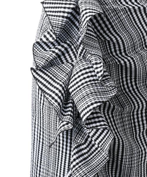 Drawer（ドゥロワー）の「Drawer フリル スカート（スカート・レディース・ブラック・36/40/38）」の8枚目の写真