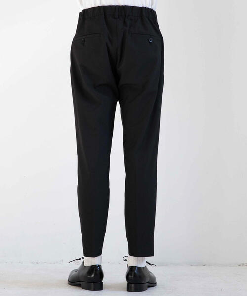 green label relaxing（グリーンレーベルリラクシング）の「【WEB限定】OS★★T/R 2P EASY テーパードパンツ / アンクルパンツ（スラックス・メンズ・ブラック/グレー/ダークグレー/ベージュ/オリーブ/ネイビー/その他1/その他2・X-LARGE/LARGE/MEDIUM/SMALL/X-SMALL）」の10枚目の写真