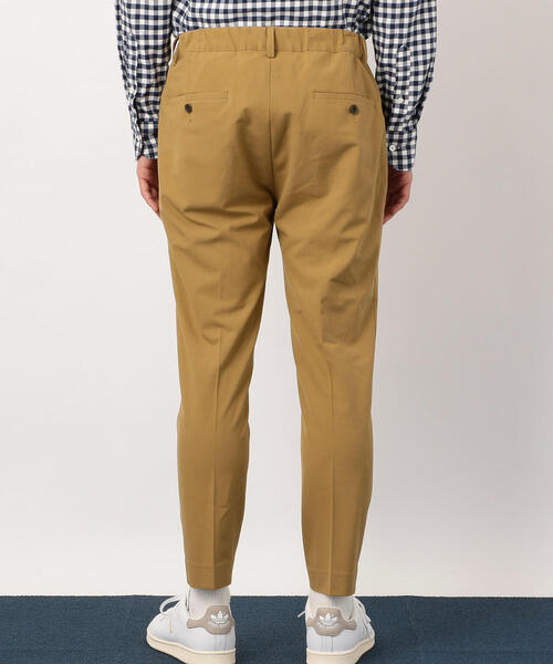 green label relaxing（グリーンレーベルリラクシング）の「OS★★T/R 2P EASY テーパードパンツ / アンクルパンツ（スラックス・メンズ・ネイビー/ブラック/その他2/グレー/オリーブ/ベージュ・MEDIUM/X-LARGE/X-SMALL/SMALL/LARGE）」の21枚目の写真