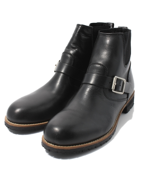 HYSTERIC GLAMOUR（ヒステリックグラマー）の「ENGINEER SIDEGOREショートブーツ（ブーツ・レディース・ベージュ/ブラウン/ブラック・23.5cm/24.5cm）」の2枚目の写真