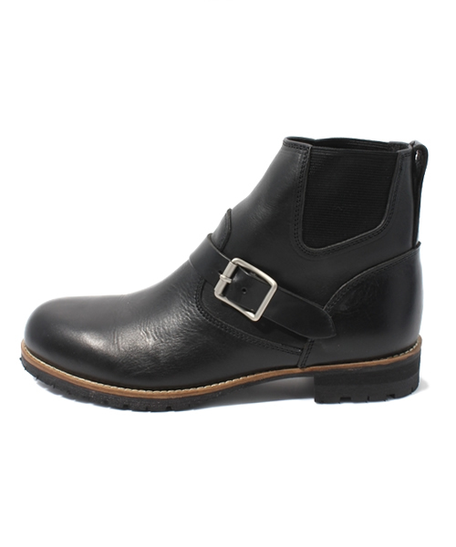 HYSTERIC GLAMOUR（ヒステリックグラマー）の「ENGINEER SIDEGOREショートブーツ（ブーツ・レディース・ベージュ/ブラウン/ブラック・23.5cm/24.5cm）」の4枚目の写真
