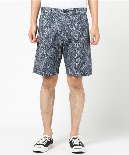 CALEE(キャリー)の「 ALLOVER PAISLEY PATTERN SHORT PANTS(その他パンツ・メンズ・ネイビー/ブラック/ブラウン・MEDIUM/LARGE)」の6枚目の写真