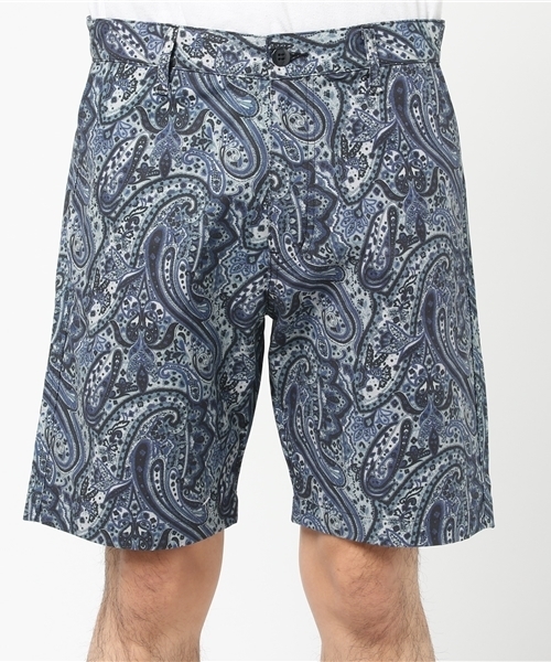 CALEE(キャリー)の「 ALLOVER PAISLEY PATTERN SHORT PANTS(その他パンツ・メンズ・ネイビー/ブラック/ブラウン・MEDIUM/LARGE)」の7枚目の写真