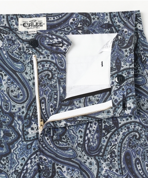 CALEE(キャリー)の「 ALLOVER PAISLEY PATTERN SHORT PANTS(その他パンツ・メンズ・ネイビー/ブラック/ブラウン・MEDIUM/LARGE)」の11枚目の写真
