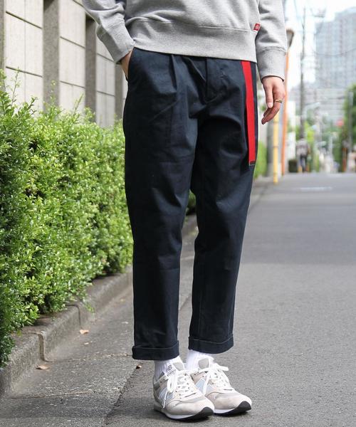 coen(コーエン)の「ツイル1タックテーパードアンクルパンツ(チノパンツ・メンズ・ベージュ/オリーブ/ネイビー・X-LARGE/SMALL/LARGE/MEDIUM)」の12枚目の写真