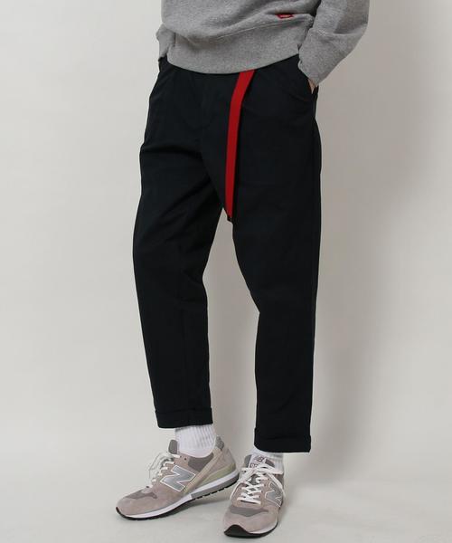 coen(コーエン)の「ツイル1タックテーパードアンクルパンツ(チノパンツ・メンズ・ベージュ/オリーブ/ネイビー・X-LARGE/SMALL/LARGE/MEDIUM)」の4枚目の写真