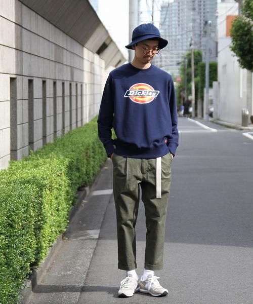 coen(コーエン)の「ツイル1タックテーパードアンクルパンツ(チノパンツ・メンズ・ベージュ/オリーブ/ネイビー・X-LARGE/SMALL/LARGE/MEDIUM)」の6枚目の写真