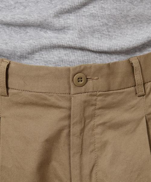 coen(コーエン)の「ツイル1タックテーパードアンクルパンツ(チノパンツ・メンズ・ベージュ/オリーブ/ネイビー・X-LARGE/SMALL/LARGE/MEDIUM)」の17枚目の写真