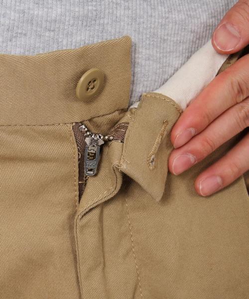 coen(コーエン)の「ツイル1タックテーパードアンクルパンツ(チノパンツ・メンズ・ベージュ/オリーブ/ネイビー・X-LARGE/SMALL/LARGE/MEDIUM)」の18枚目の写真