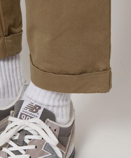 coen(コーエン)の「ツイル1タックテーパードアンクルパンツ(チノパンツ・メンズ・ベージュ/オリーブ/ネイビー・X-LARGE/SMALL/LARGE/MEDIUM)」の19枚目の写真