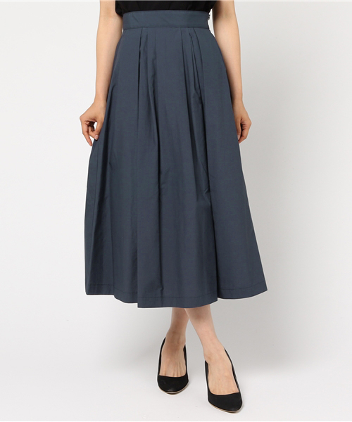 SHIPS（シップス）の「カラータックスカート（スカート・レディース・ベージュ/ネイビー/ブルー・36/38）」の13枚目の写真