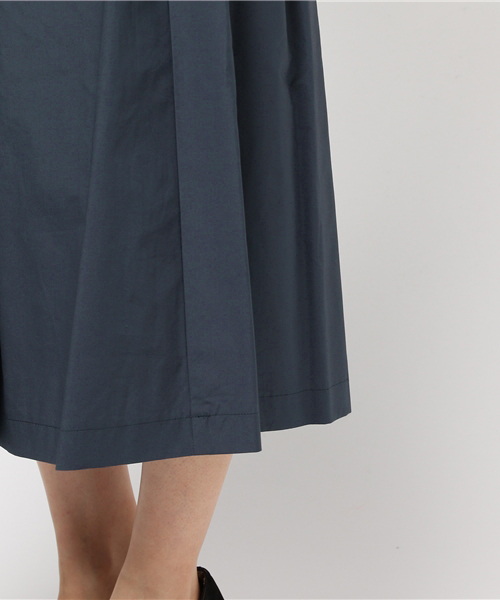 SHIPS（シップス）の「カラータックスカート（スカート・レディース・ベージュ/ネイビー/ブルー・36/38）」の9枚目の写真