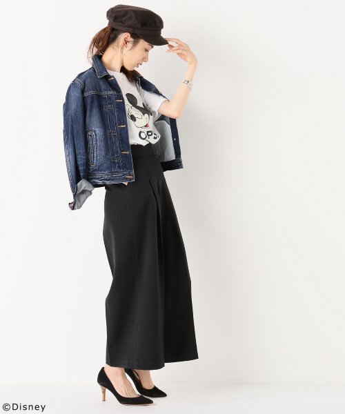 FRAMeWORK（フレームワーク）の「フレームワーク/MICKEY Tee (OOPS!)◆（Tシャツ/カットソー・レディース・ブラック/ホワイト・FREE）」の15枚目の写真