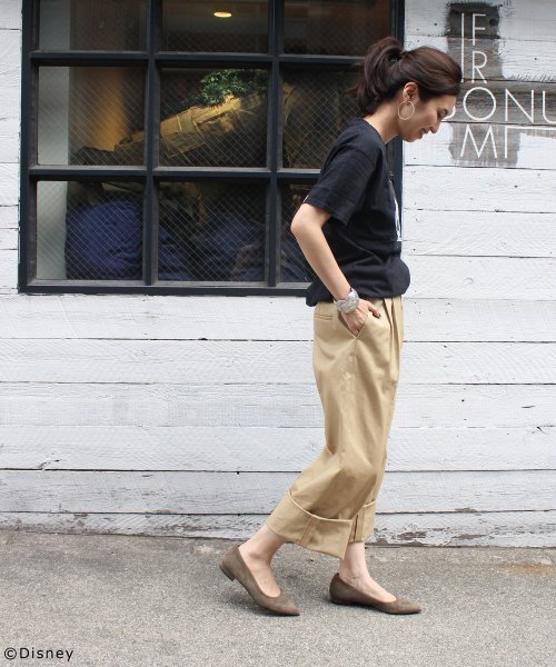 FRAMeWORK（フレームワーク）の「フレームワーク/MICKEY Tee (OOPS!)◆（Tシャツ/カットソー・レディース・ブラック/ホワイト・FREE）」の12枚目の写真