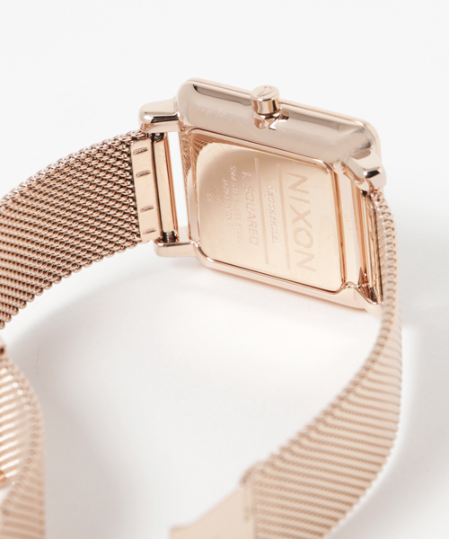 NIXON K SQUARED MILANESE (ALL ROSE GOLD) NIXON K SQUARED MILANESE (ALL ROSE GOLD)