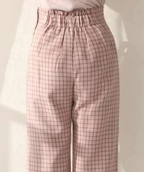 one after another NICE CLAUP(ワンアフターアナザーナイスクラップ)の「レースアップパンツ(その他パンツ・レディース・ネイビー/ブルー/ブラック系その他/ピンク系その他・SMALL/MEDIUM)」の6枚目の写真