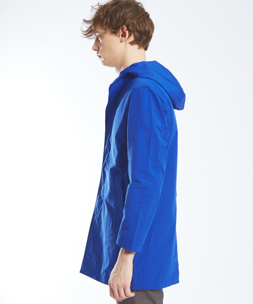 ABAHOUSE（アバハウス）の「ナイロンタフタフードコート（ブルゾン・メンズ・ブラック/ベージュ/ブルー・44/46/48）」の12枚目の写真