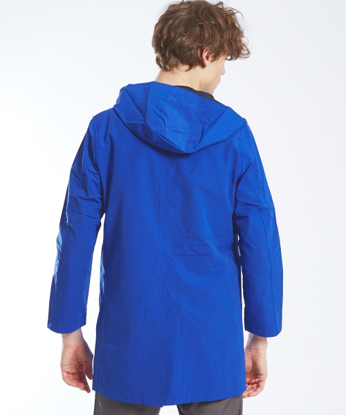 ABAHOUSE（アバハウス）の「ナイロンタフタフードコート（ブルゾン・メンズ・ブラック/ベージュ/ブルー・44/46/48）」の10枚目の写真