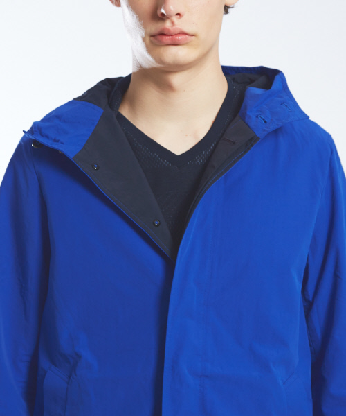 ABAHOUSE（アバハウス）の「ナイロンタフタフードコート（ブルゾン・メンズ・ブラック/ベージュ/ブルー・44/46/48）」の16枚目の写真