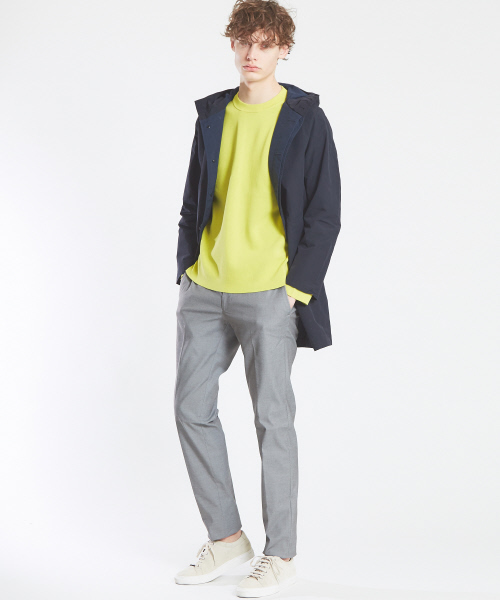 ABAHOUSE（アバハウス）の「ナイロンタフタフードコート（ブルゾン・メンズ・ブラック/ベージュ/ブルー・44/46/48）」の15枚目の写真