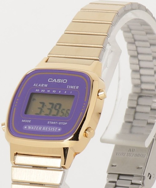 Alba デジタル腕時計 紫 高度計 気圧計 10BAR　W730-4A00 Alba デジタル腕時計 紫 高度計 気圧計 10BAR W730-4A00